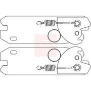 Apec Brake Slack Adjuster Teeth fits Ford Courier Box Body 1996-2003 1.3 1.4 1.8
