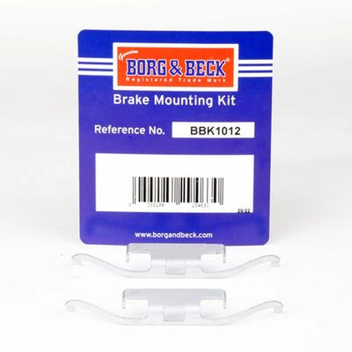 Borg & Beck Brake Pad Accessory Fitting Kit Rear BBK1012