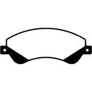 Abtex Front Brake Pad Set PLU1236