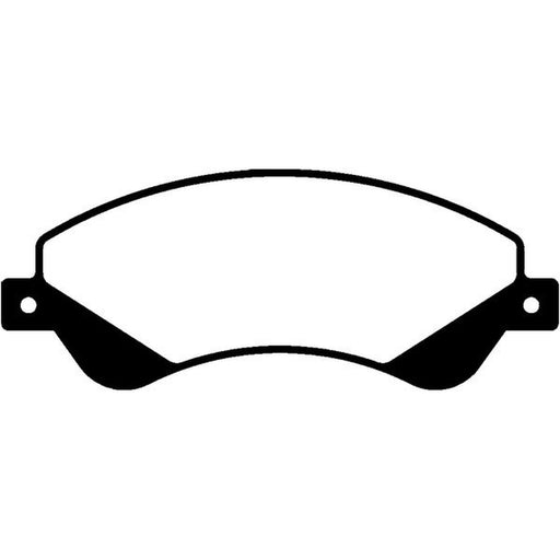 Abtex Front Brake Pad Set fits Ford Transit 2006-2014 2.2
