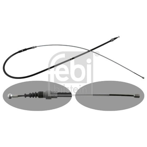 Febi Handbrake Cable Right Rear 48308