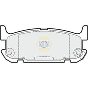 NAPA Rear Brake Pad Set fits Mazda MX-5 1998-2005 1.6 1.8