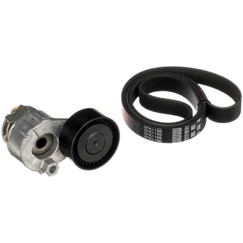 Gates V-Ribbed Belt Set fits Dacia Dokker 2012-2021 1.5 1.6