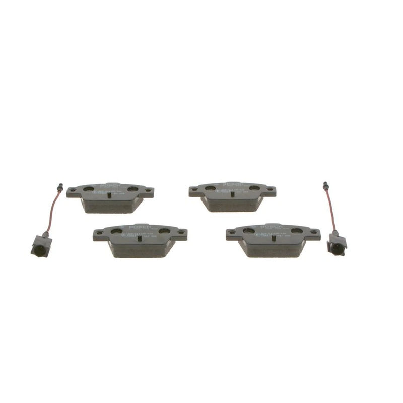 Bosch Front & Rear Pads fits Fiat Bravo II 2007-2014 1.4
