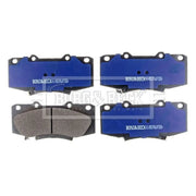 Borg & Beck Front Brake Discs & Pads fits Toyota Hilux Vigo VII Pickup 2005-2015