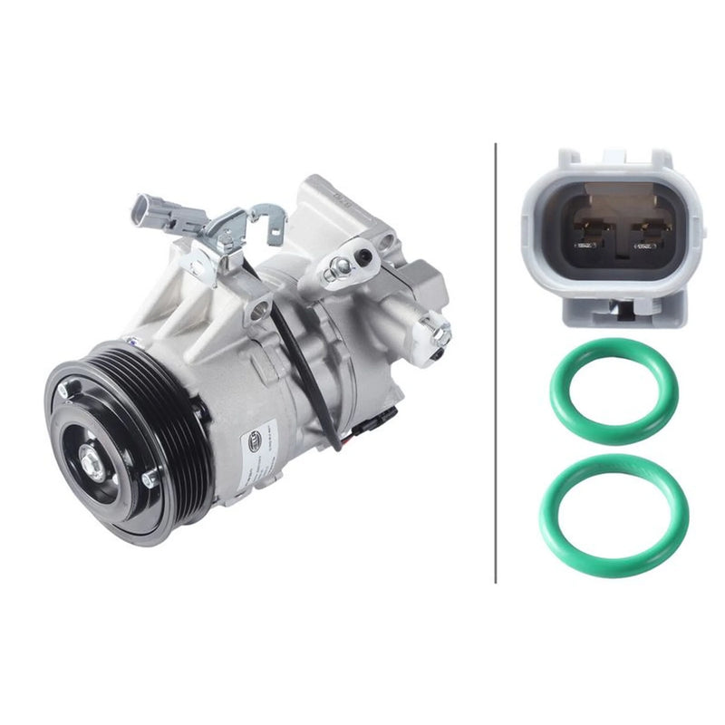 Hella Air Conditioning Compressor fits Daihatsu Charade VIII 2011 on 1.33