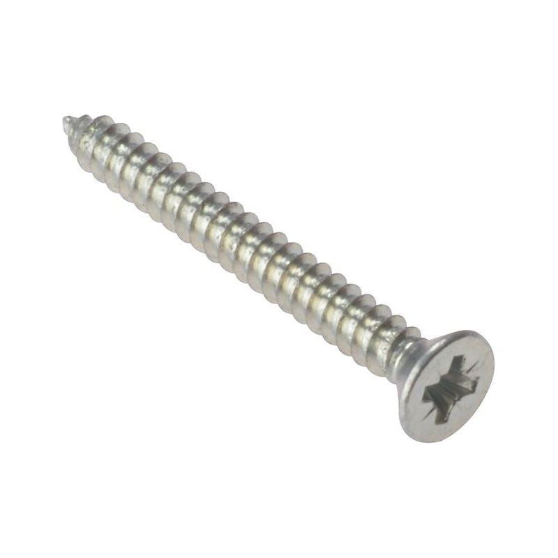 Forgefix Self-Tapping Screw Pozi Compatible CSK ZP 1.1/4in x 8 Box 200 ForgeFix - Dynamic Drive