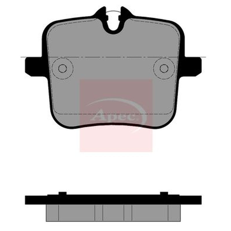 Apec Rear Brake Pad Set fits BMW 4 2022-2024