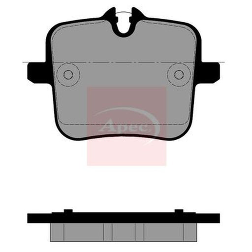 Apec Rear Brake Pad Set fits BMW 4 2022-2024