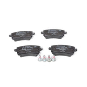Bosch Front & Rear Pads fits Audi A6 C6 2004-2011 2.0 2.4 2.7 2.8 3.0 3.2