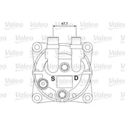 Valeo Air Conditioning Compressor 815979