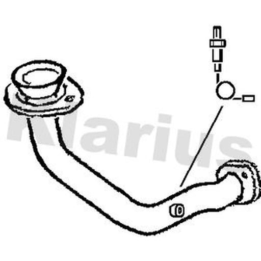 Klarius Exhaust Pipe OD 301337