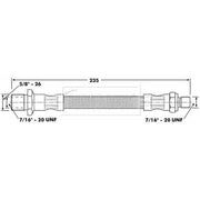 Borg & Beck Clutch Hydraulic Hose Pipe BBH6528
