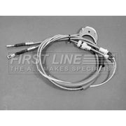 First Line Handbrake Cable Left Rear fits Ford Scorpio 1994-1998 2.0 2.3 2.5 2.9