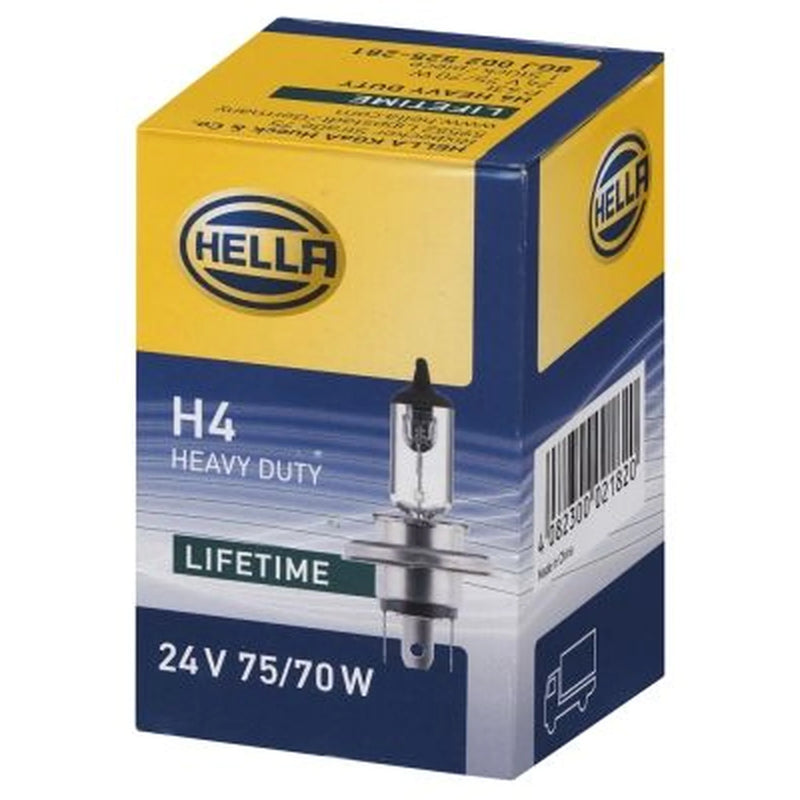 Hella Bulb Ece-R 37-H4-24V75/70W 8GJ fits Iveco Eurocargo I-Iii 1991-2015