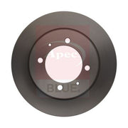 Apec Rear Brake Solid Discs & Pads fits Mitsubishi Lancer 1992-1996 1.8