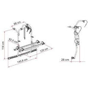 Fiamma Carry-Bike Psa 02096-28- Fiamma - Bars 4 Cars