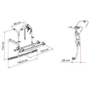 Fiamma Carry-Bike Psa 02096-28- Fiamma - Bars 4 Cars