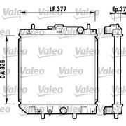 Valeo Engine Radiator 731857