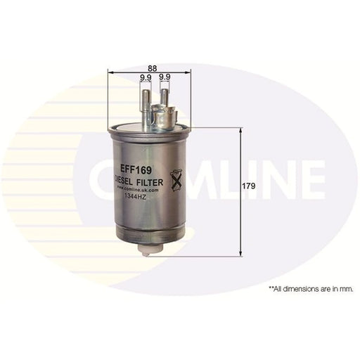 Comline Fuel Filter Element fits Ford Focus I 1998-2005 1.8