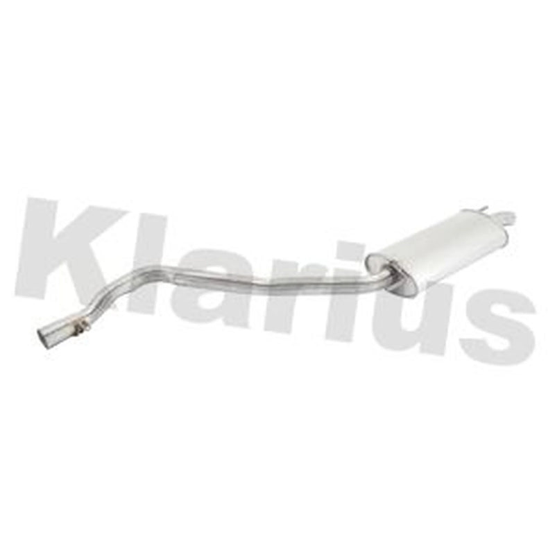 Klarius Box With Tail Pipe Rear fits VW Transporter 1990-2003 1.9 2.0 2.4 2.5