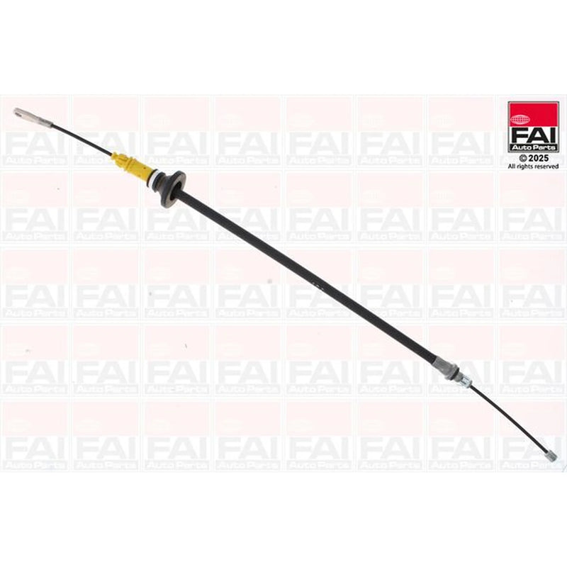FAI Handbrake Cable Front fits Nissan Primastar 2006 on 2.0 2.5