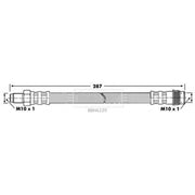 Borg & Beck Brake Hydraulic Hose Line Front Right BBH6229