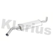 Klarius Box With Centre Pipe Centre fits VW Transporter 1990-1998 1.9 2.4