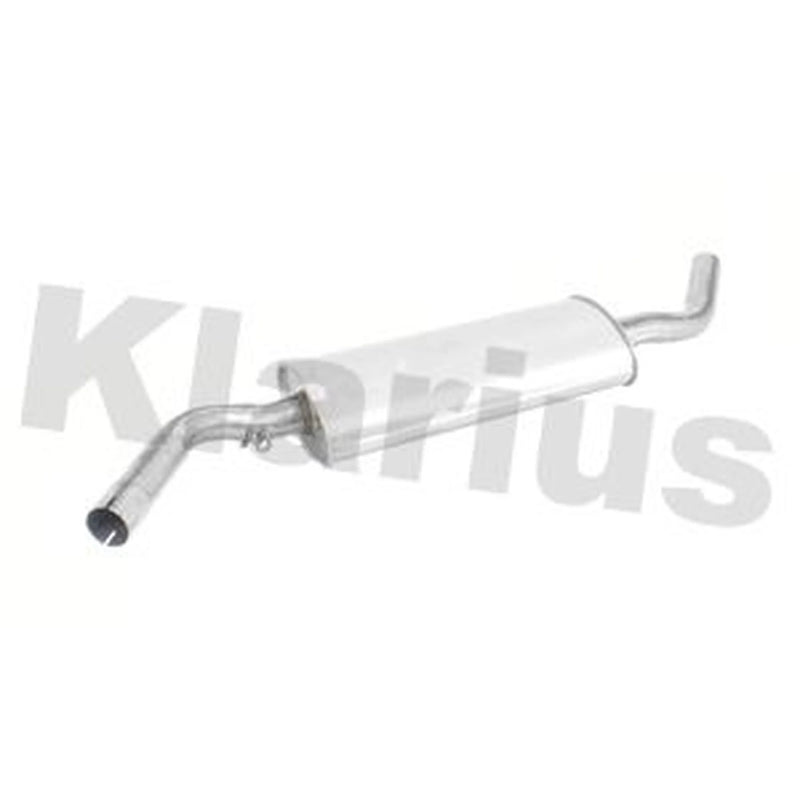 Klarius Box With Centre Pipe Centre fits VW Transporter 1990-1998 1.9 2.4