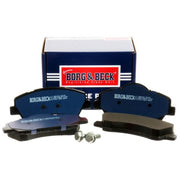 Borg & Beck Front & Rear Brake Discs & Pads fits Peugeot 308 II 2013-2021
