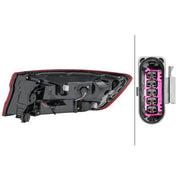 Hella Tail Light / Lamp LED Left fits Audi A4 B9 2015-2019 1.4 2.0 3.0