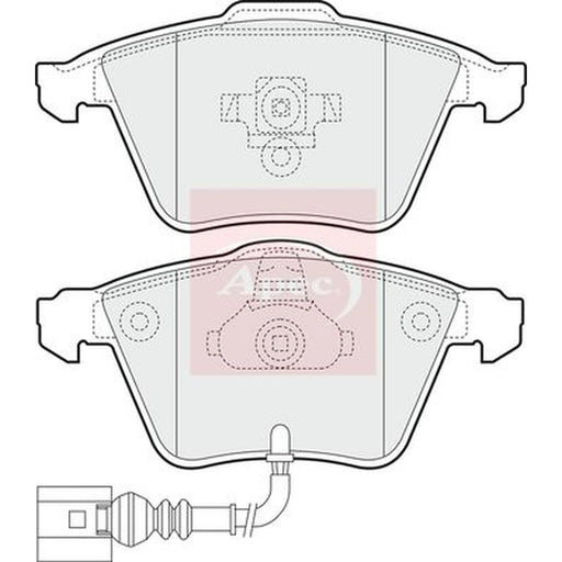 Apec Front Brake Pad Set PAD1452