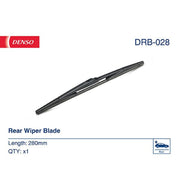 Denso Rear Wiper Blades fits Aston Martin Cygnet 2011-2013 1.3