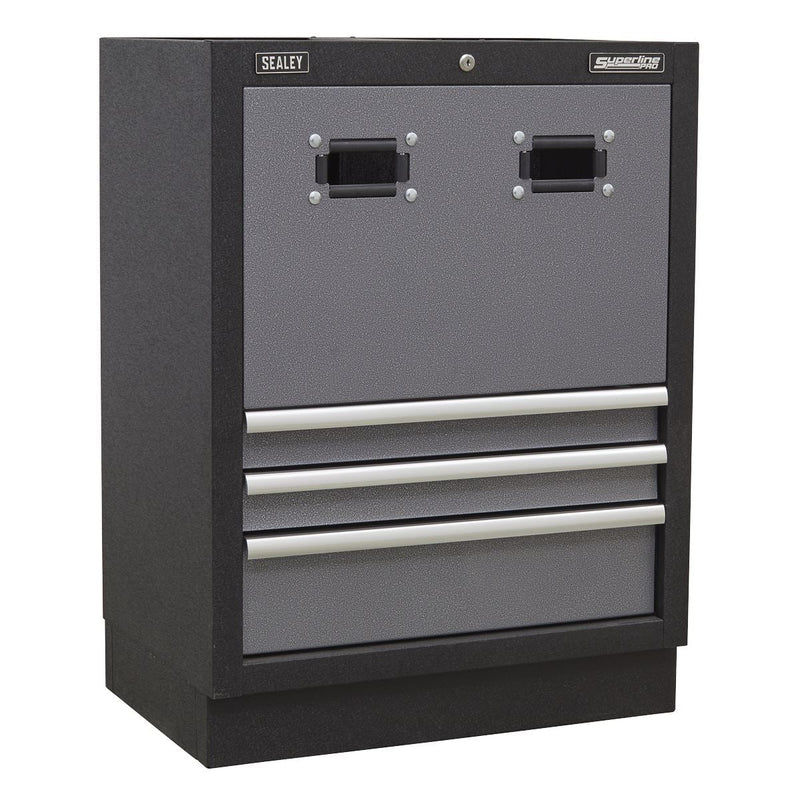 Sealey Modular Storage System Combo Stainless Steel Worktop APMSSTACK14SS Sealey - Dynamic Drive