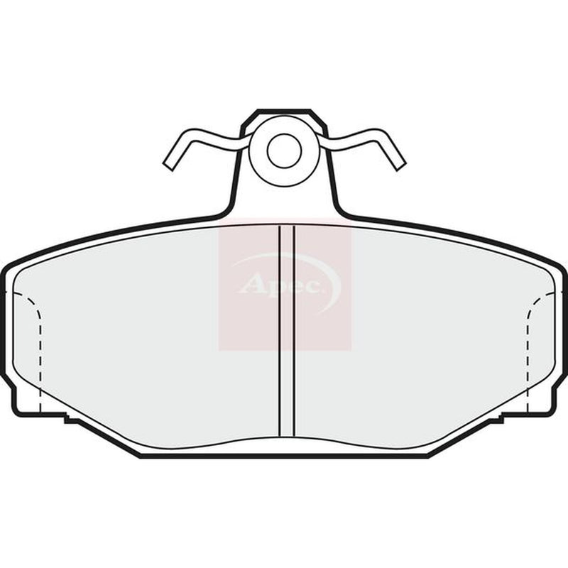 Apec Front Vented & Rear Vented Brake Discs & Pads fits Volvo 960 1990-1996 2.9
