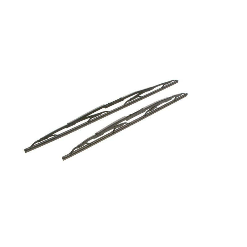 Bosch Eco Front Wiper Blade Set 650mm + 530mm — 866 fits Peugeot 607 2000-2011