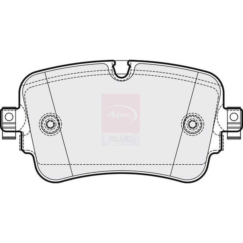 Apec Rear Brake Pad Set fits Audi A5 2024-2025 2.0