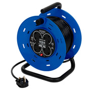 Draper 230V Four Socket Industrial Cable Reel, 25m