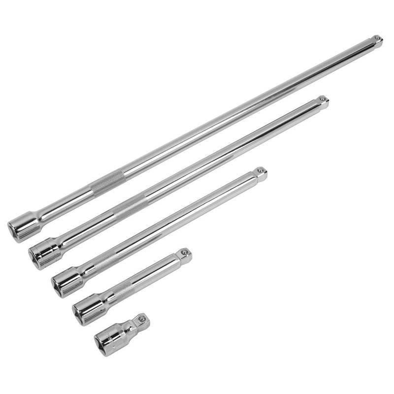 Sealey Premier Premier Wobble Extension Bar Set 1/2"Sq Drive 5pc AK768 Sealey Premier - Dynamic Drive