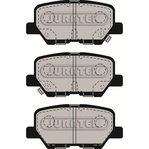 Juratek Rear Brake Pad Set fits Maxus Edeliver 3 2020 on