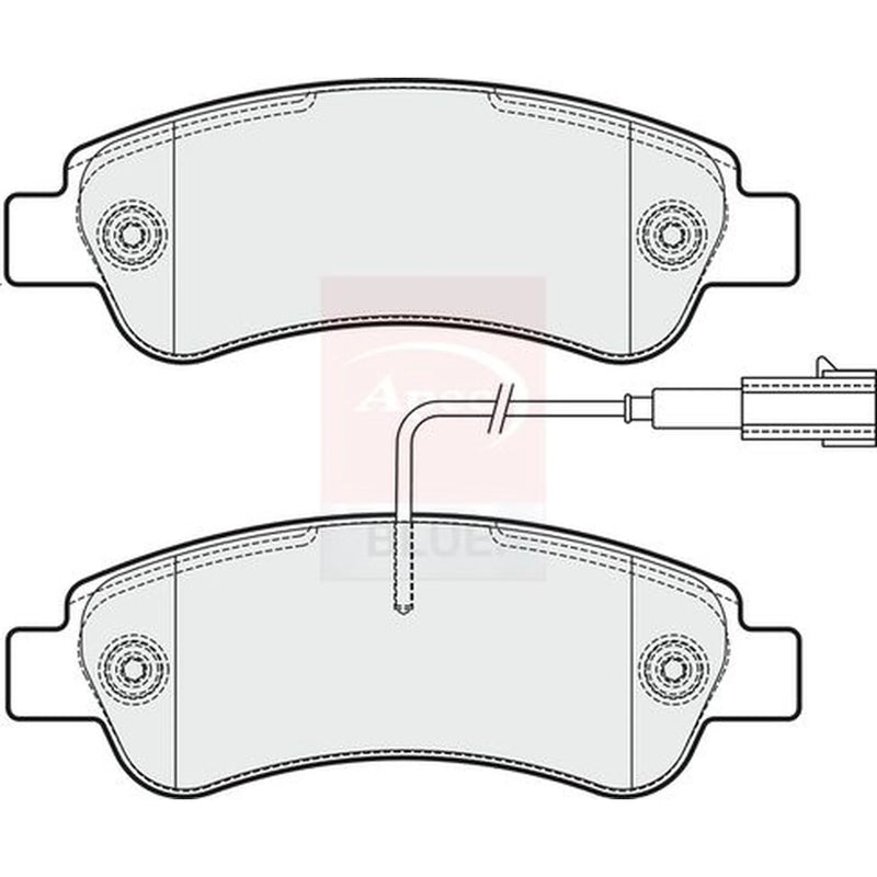Apec Rear Brake Pad Set PD3381