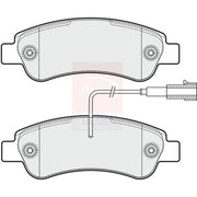 Apec Rear Brake Pad Set fits Citroën Relay III 2011-2023 2.0 2.2 3.0