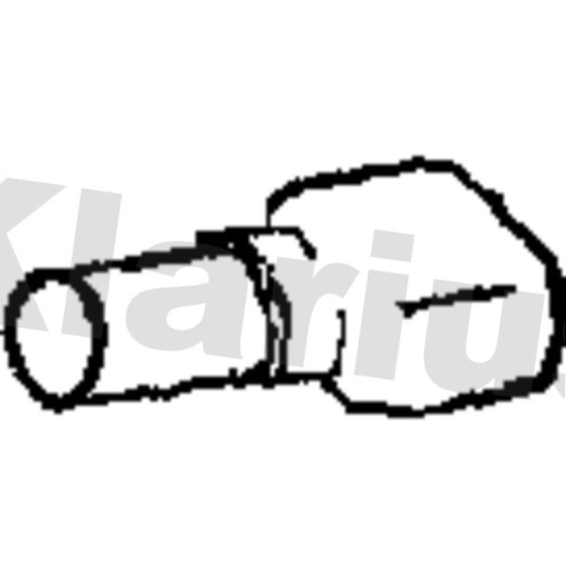 Klarius Exhaust Pipe OD fits Volvo 850 1993-1996
