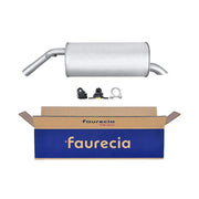 Hella End Silencer Rear fits Peugeot 207 2006-2013 1.6