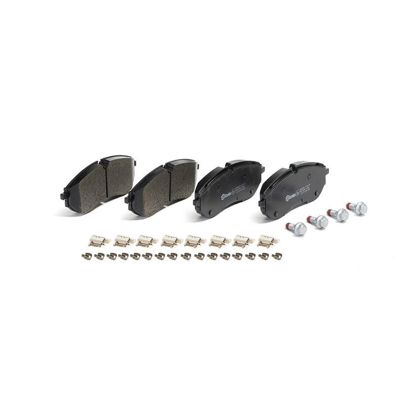 Brembo 4 x Front Brake Pad Set fits Man Tge 2017-2024 2.0