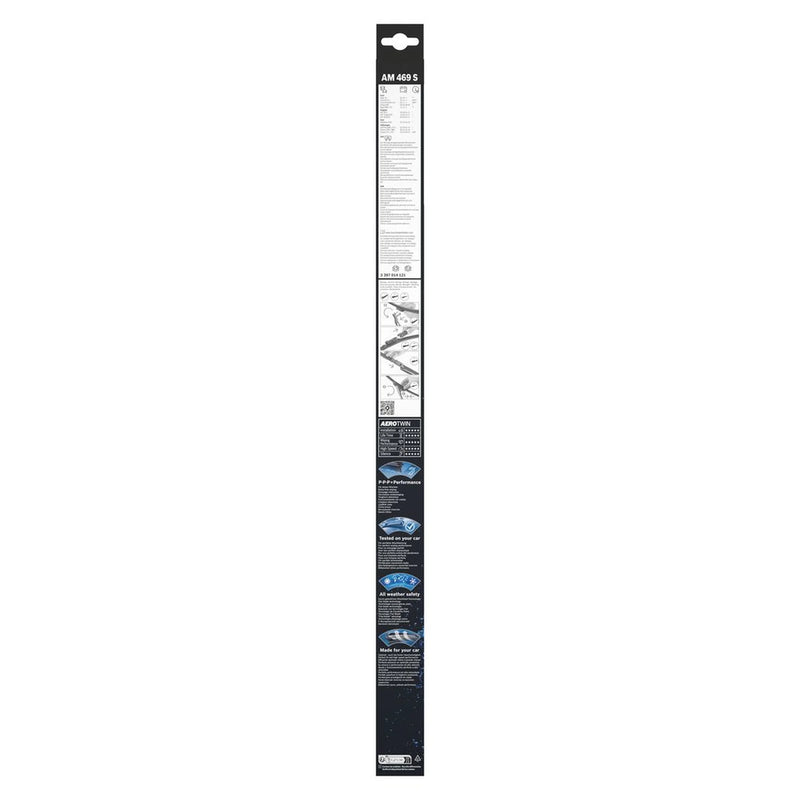 Bosch Aerotwin Wiper Blade Set 700mm + 700mm — AM469S fits Citroën C6 2005-2012
