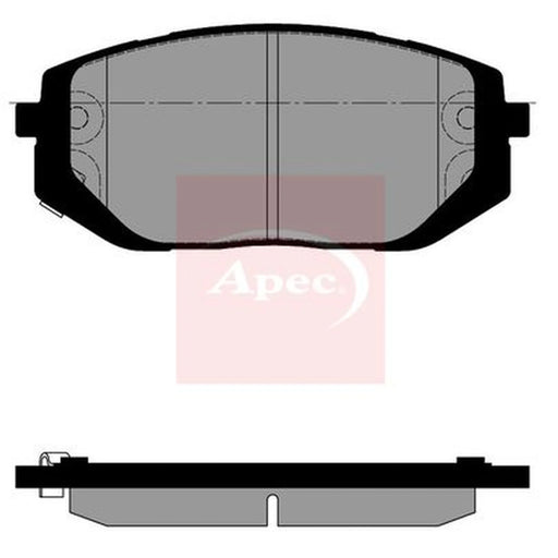Apec Front Brake Pad Set PAD2532