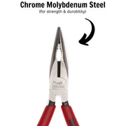Teng Tools Bent Long Nose Plier 140mm Teng Tools - Dynamic Drive