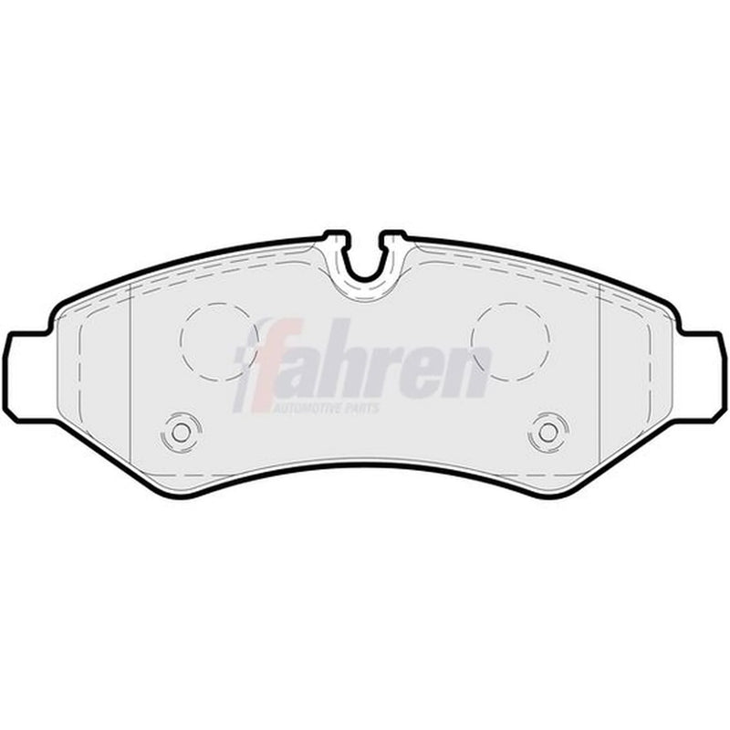 Fahren Rear Brake Pad Set FBP3919