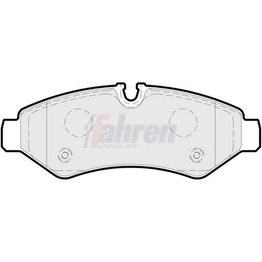 Fahren Rear Brake Pad Set FBP3919